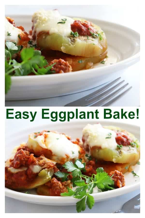 Easy Eggplant Bake PIN