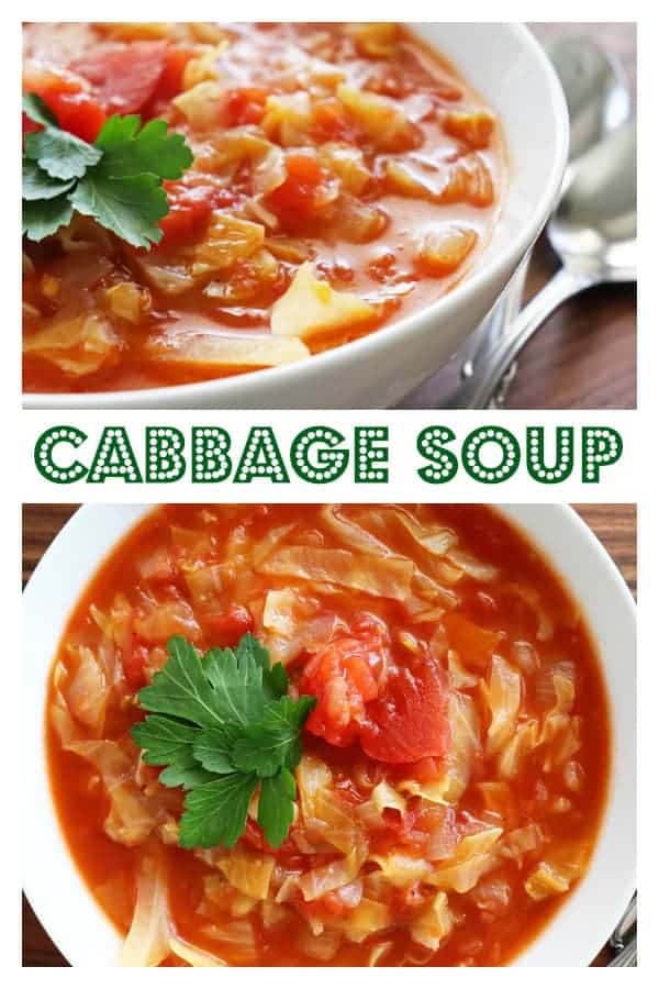 PIN for Easy Cabbage Soup Recipe