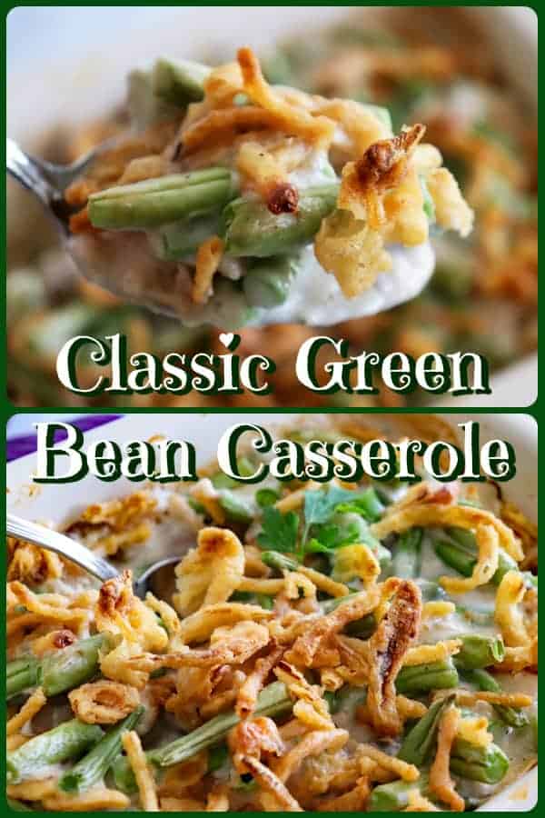 Classic Green Bean Casserole Recipe PIN