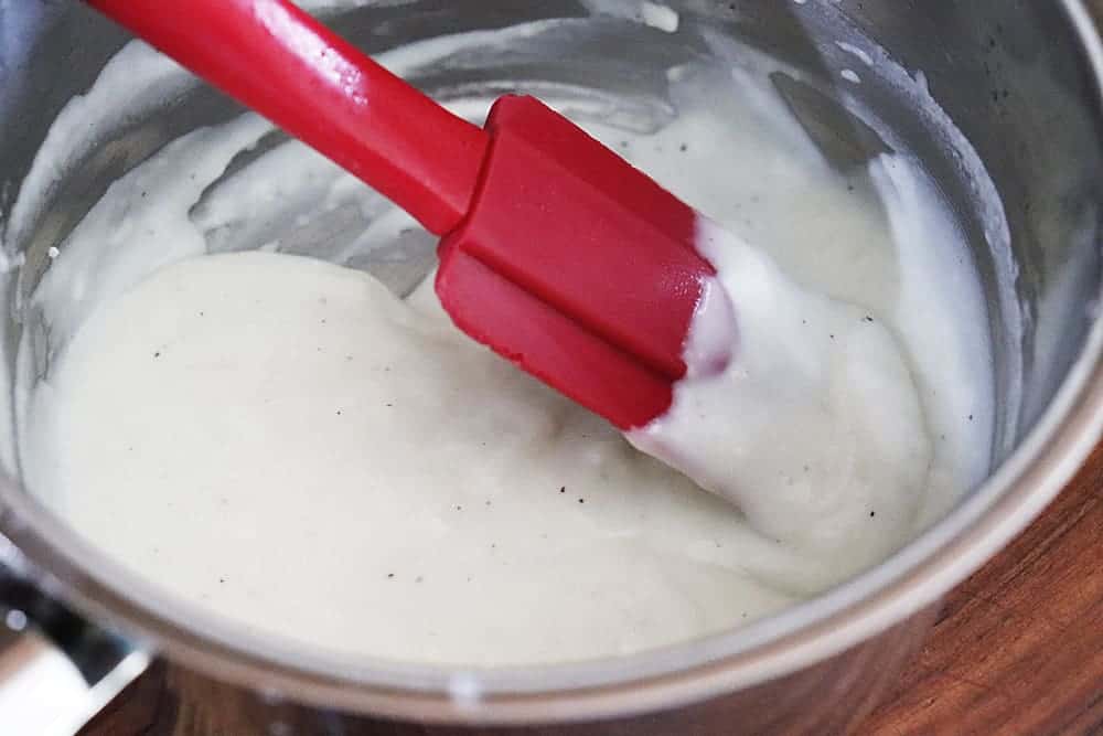 White sauce for Easy Eggplant Bake
