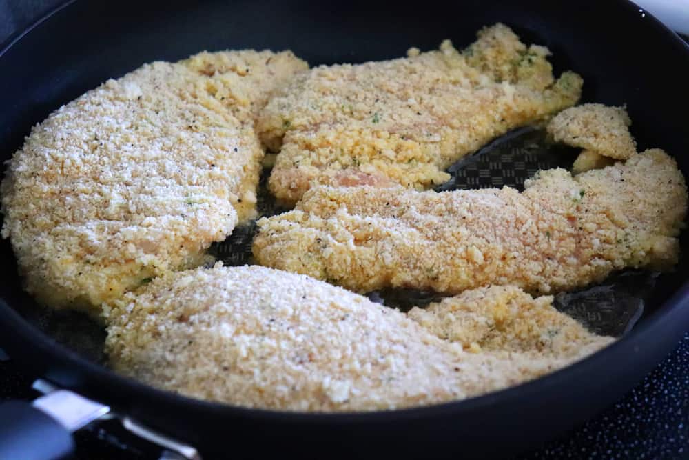 Pan Fried Chicken for The Best Crispy Chicken Parmesan