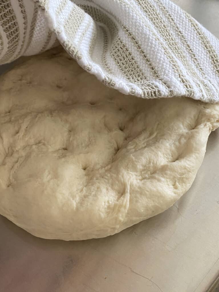 Allow dough to rise