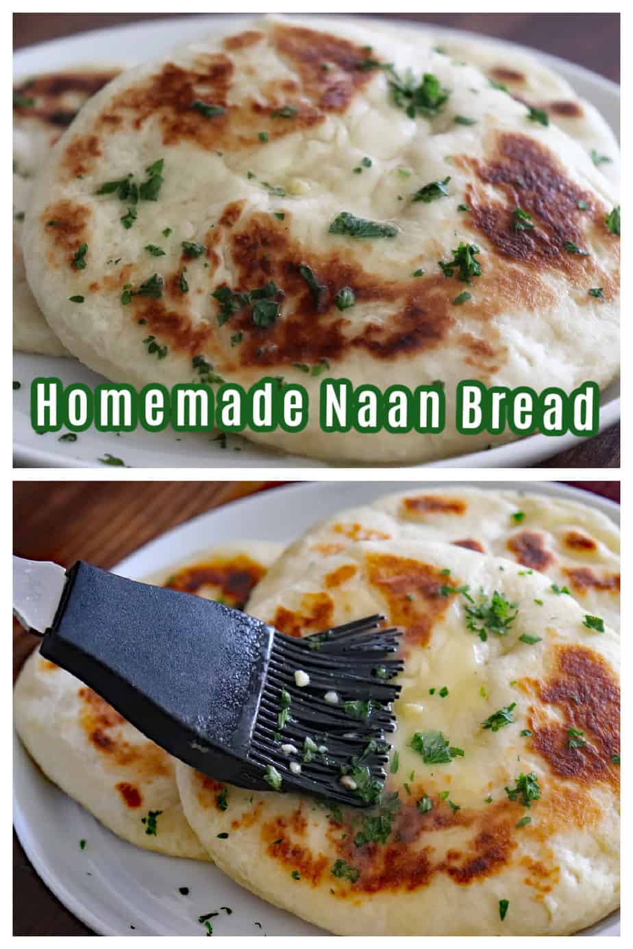 PIN for Homemade Naan Bread Recipe