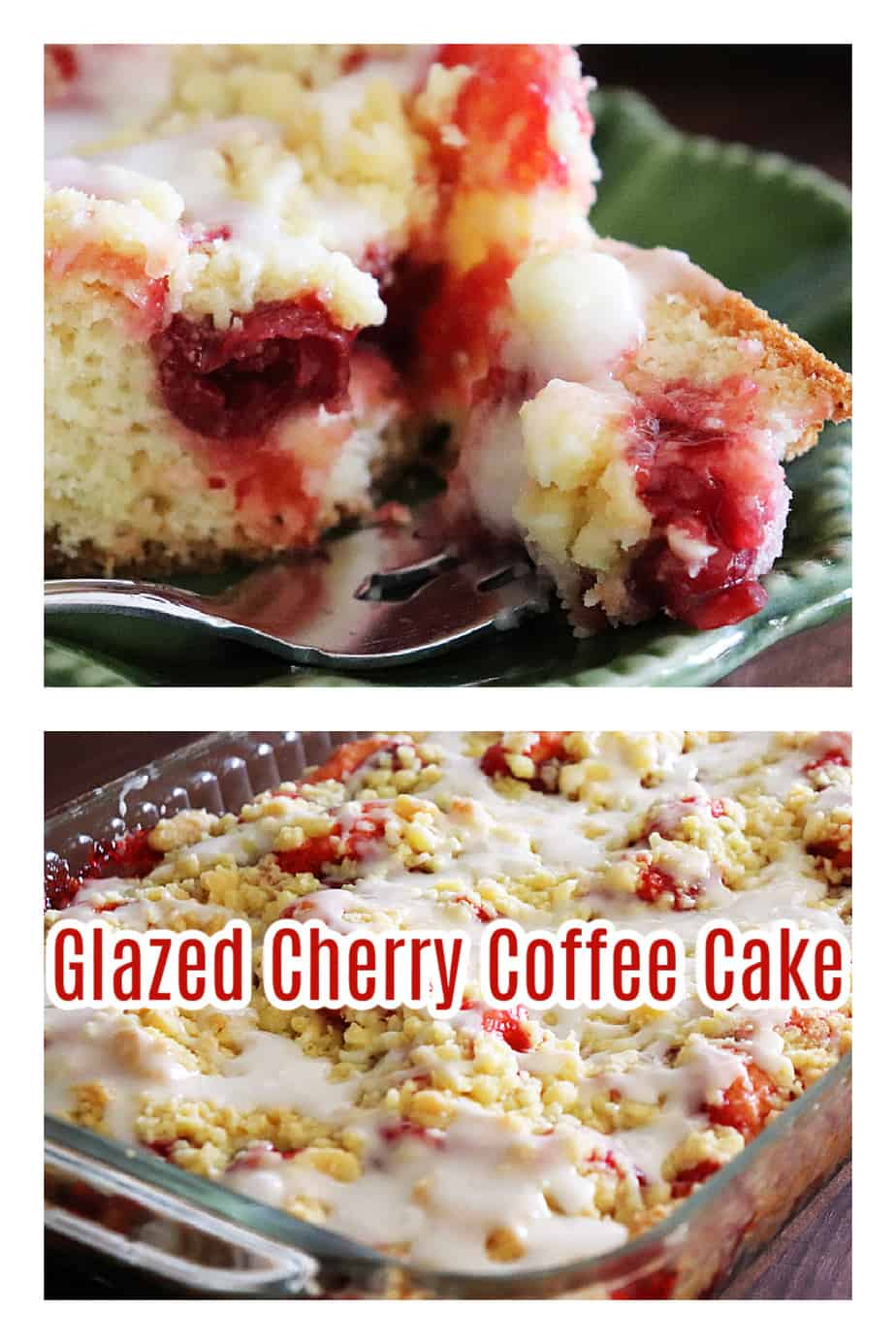 PIN for Glazed Cherry Coffee Cake Recipe