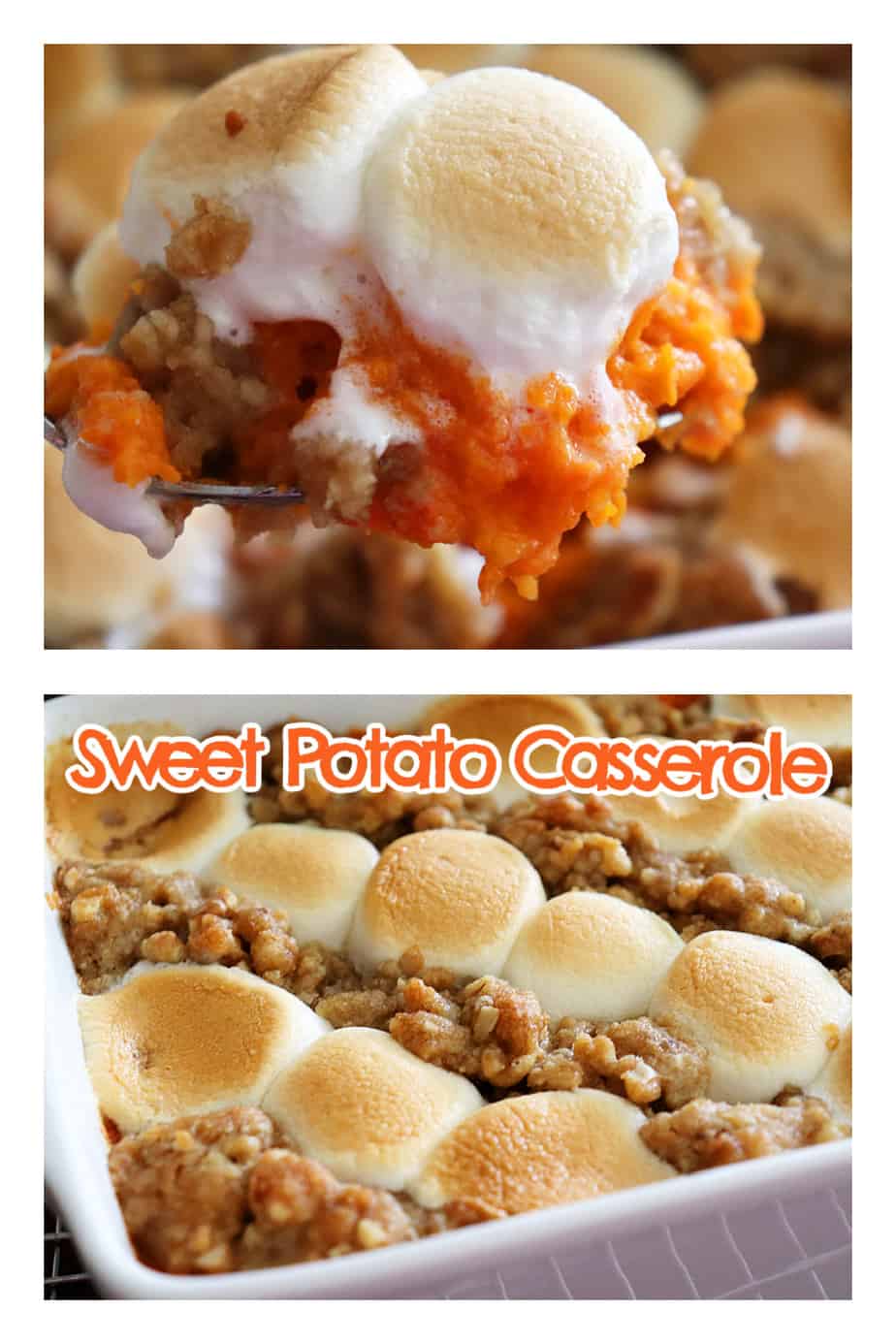 PIN for Sweet Potato Casserole with Marshmallow Streusel Topping