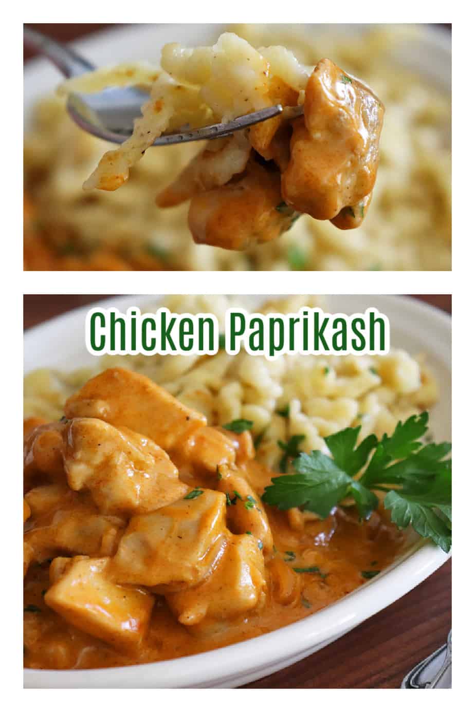 PIN for Easy Chicken Paprikash Recipe