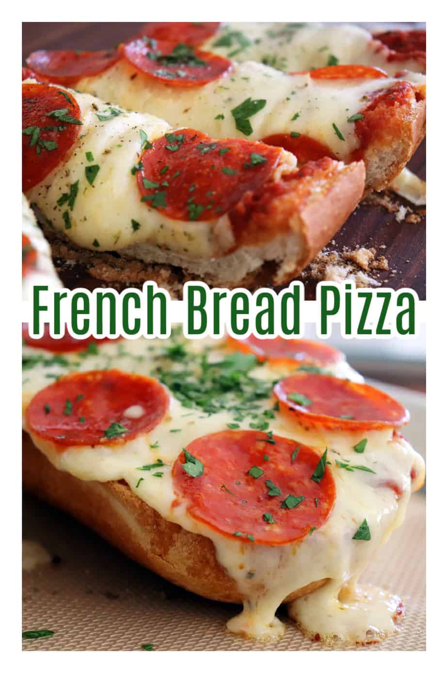 PIN for Easy Homemade French Bread Pizza