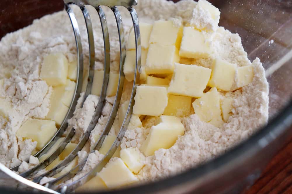 Flour and butter mixture