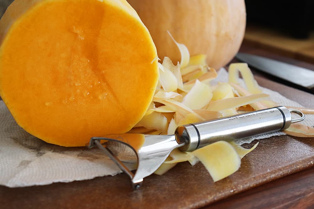 How to prep butternut squash