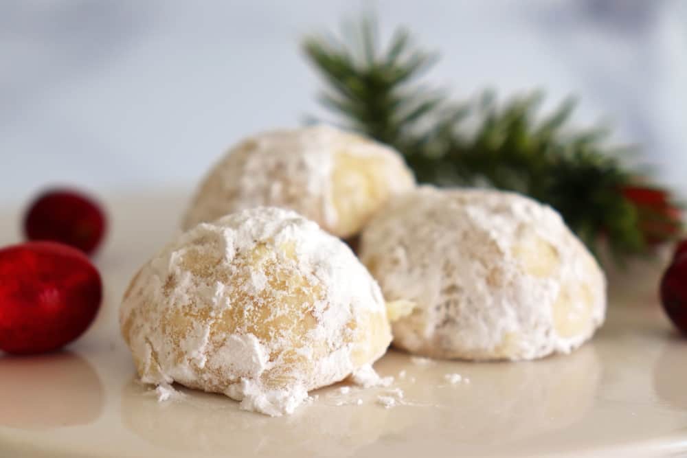 Hero shot of Classic Snowball Cookies Recipe