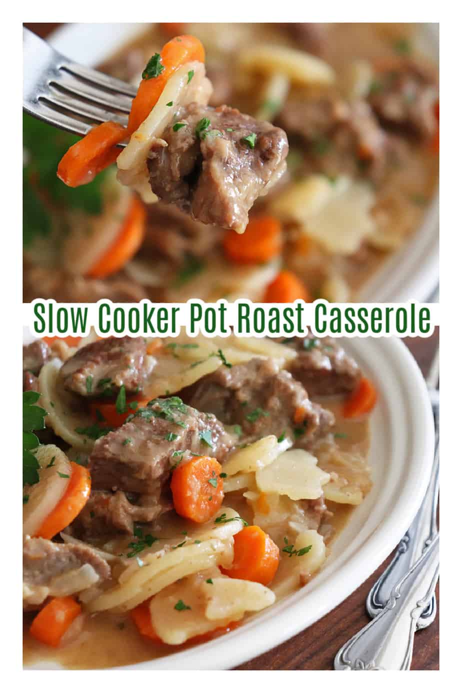 PIN for Slow Cooker Pot Roast Casserole