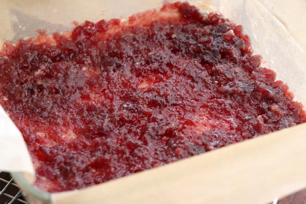 Spread raspberry preserves