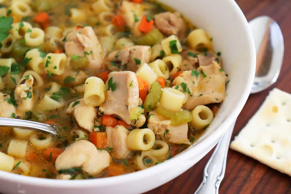 Homestyle Chicken Noodle Soup Recipe HERO