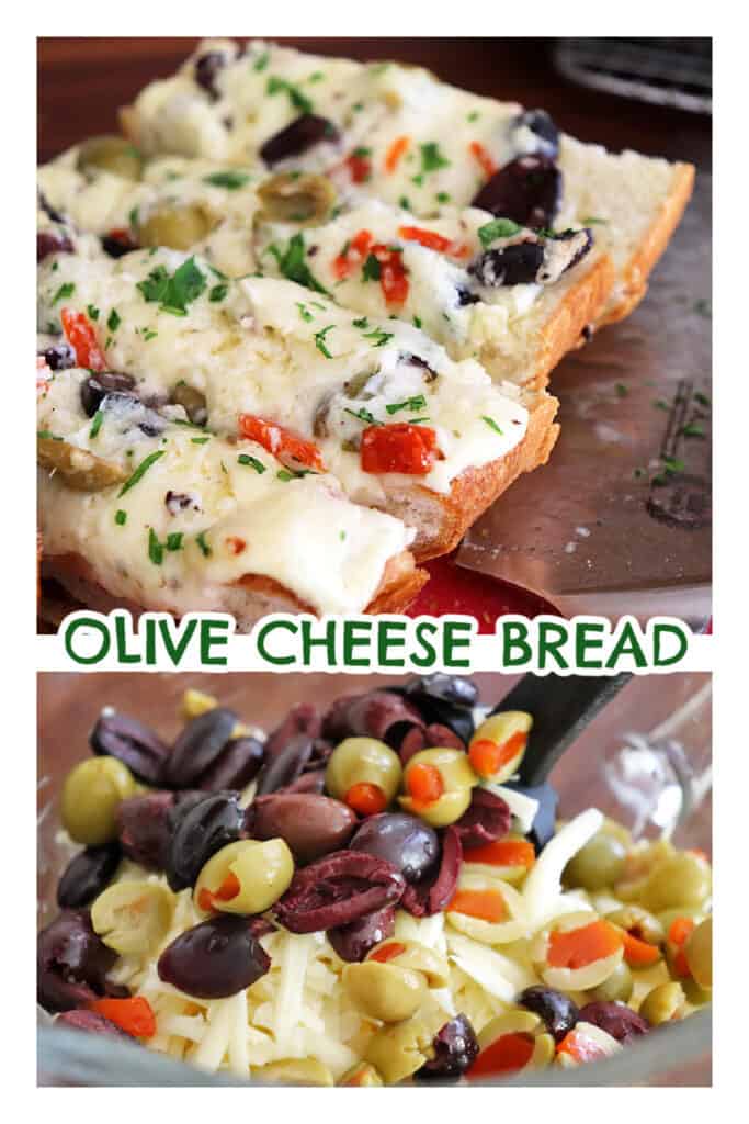 PIN for Olive Cheese Bread Recipe