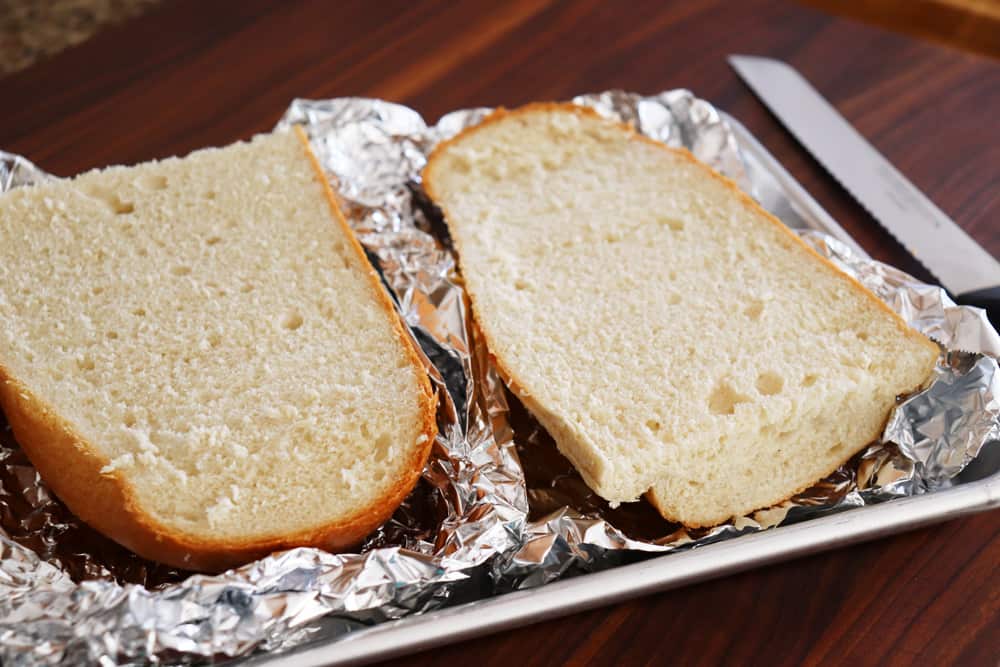 Sliced bread for Olive Cheese Bread Recipe