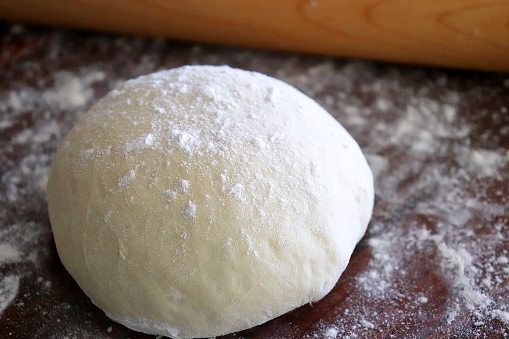 Shape the dough into a smooth ball
