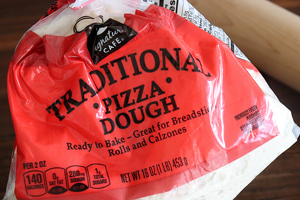 store bought pizza dough