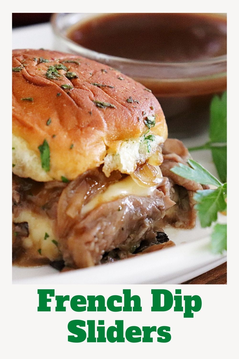 PIN for French Dip Sliders