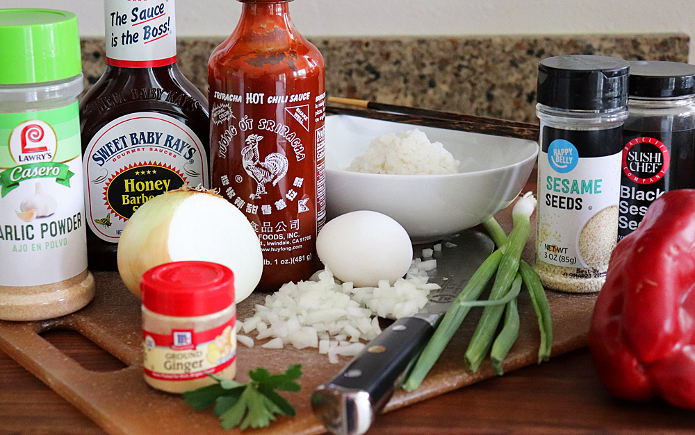 Ingredients for Easy Korean BBQ Beef Bowls