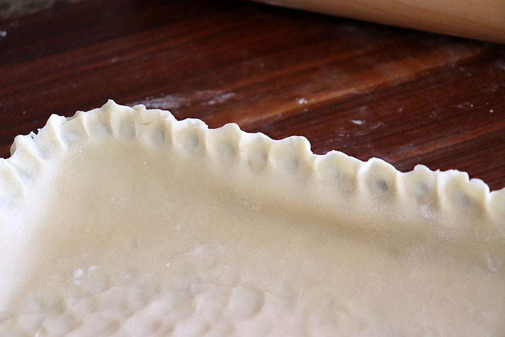 Press dough into pan